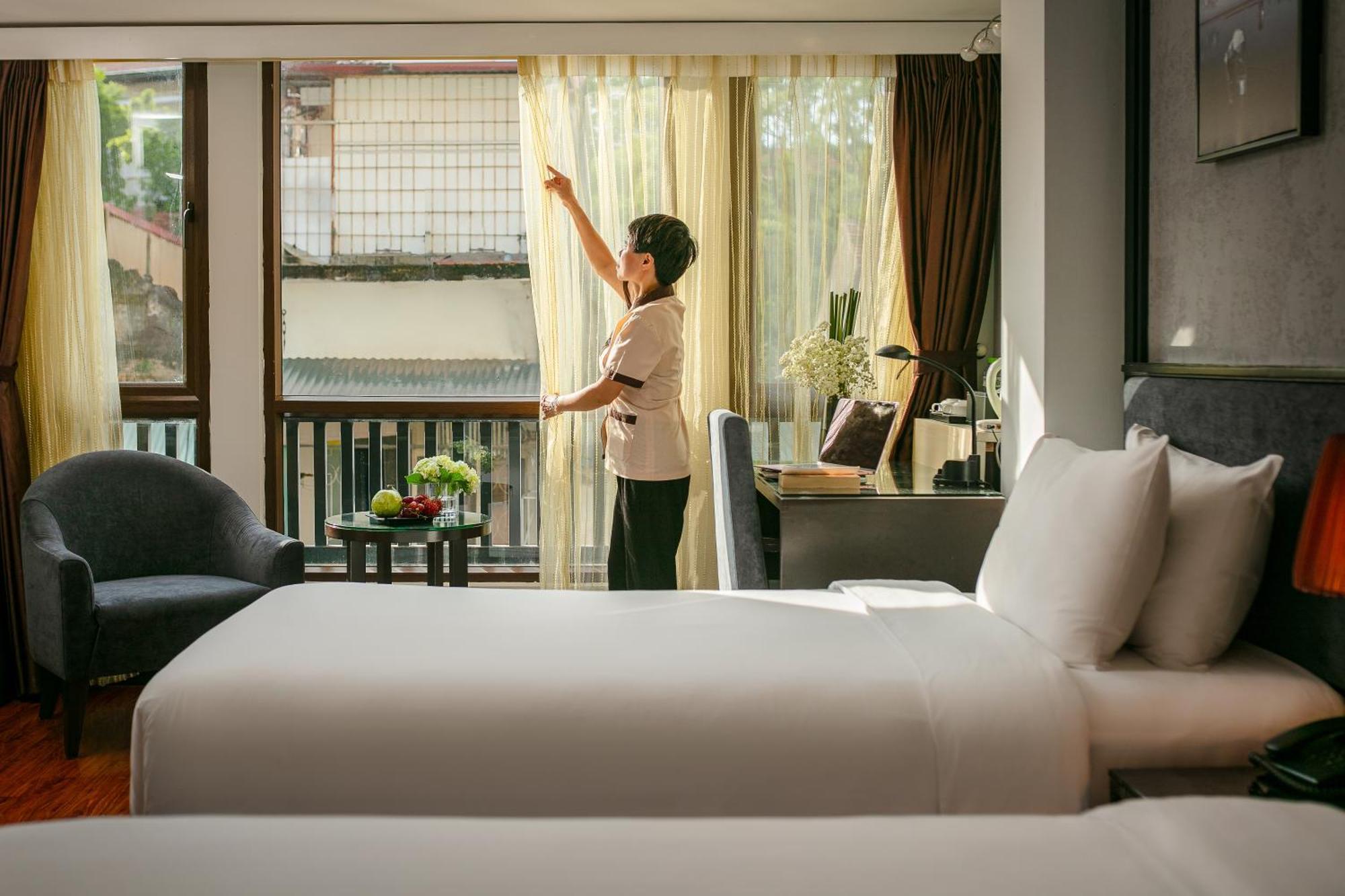 Hanoi La Palm Premier Hotel & Spa Buitenkant foto