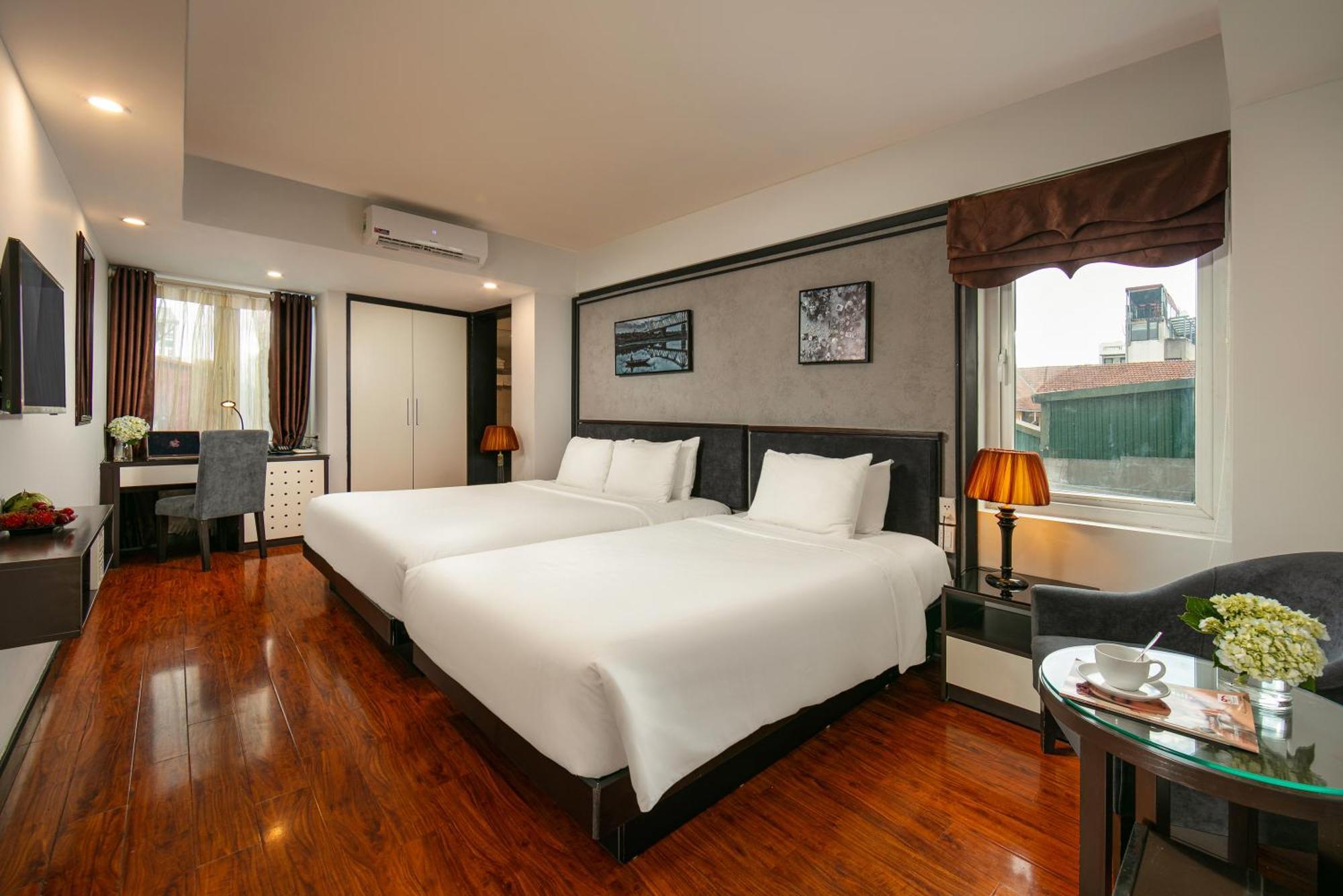 Hanoi La Palm Premier Hotel & Spa Buitenkant foto
